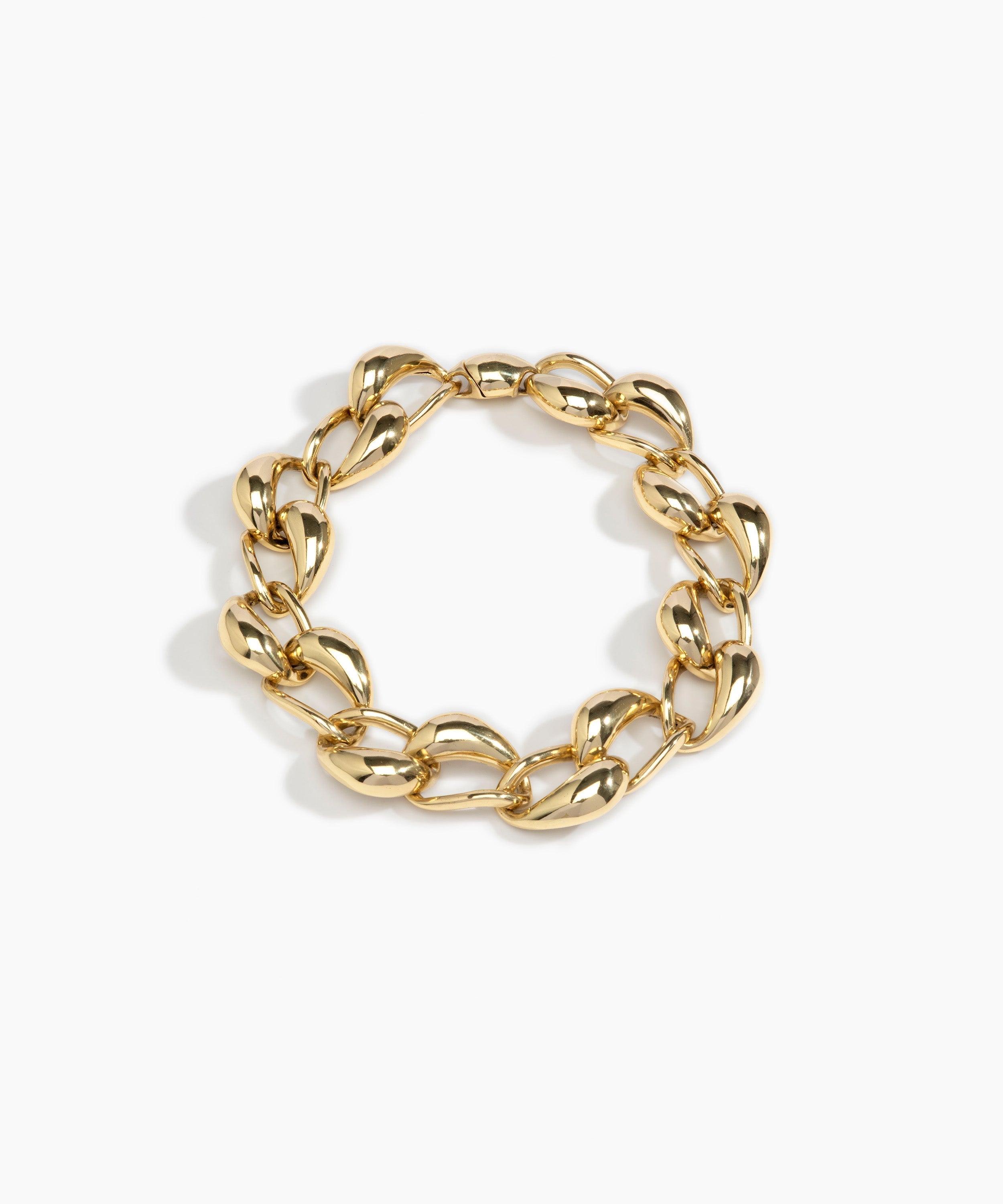 LO Collections Cocoon Choker Necklaces in Nano-Coated Brass Material 