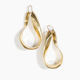 Large Olive Leaf Earrings