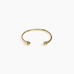 Dinosaur Designs Sprout Bangle Bracelets in Nano-Coated Brass Material resin 