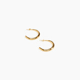 Large Liquid Hoop Earrings