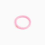 Dinosaur Designs Round Rock Wishbone Bangle Bracelets in Parakeet color resin with Wide Fit