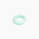 Dinosaur Designs Earth Bangle Bracelets in Mint Colour resin with Regular Fit