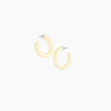 Medium Pebble Loop Earrings