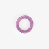 Dinosaur Designs Paradise Bangle Bracelets in Grape color resin with Wide Fit