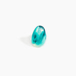 Dinosaur Designs Rock Ring Rings in Lagoon color resin with Regular Fit