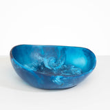 Dinosaur Designs Large Flow Bowl Bowls in Sky color resin