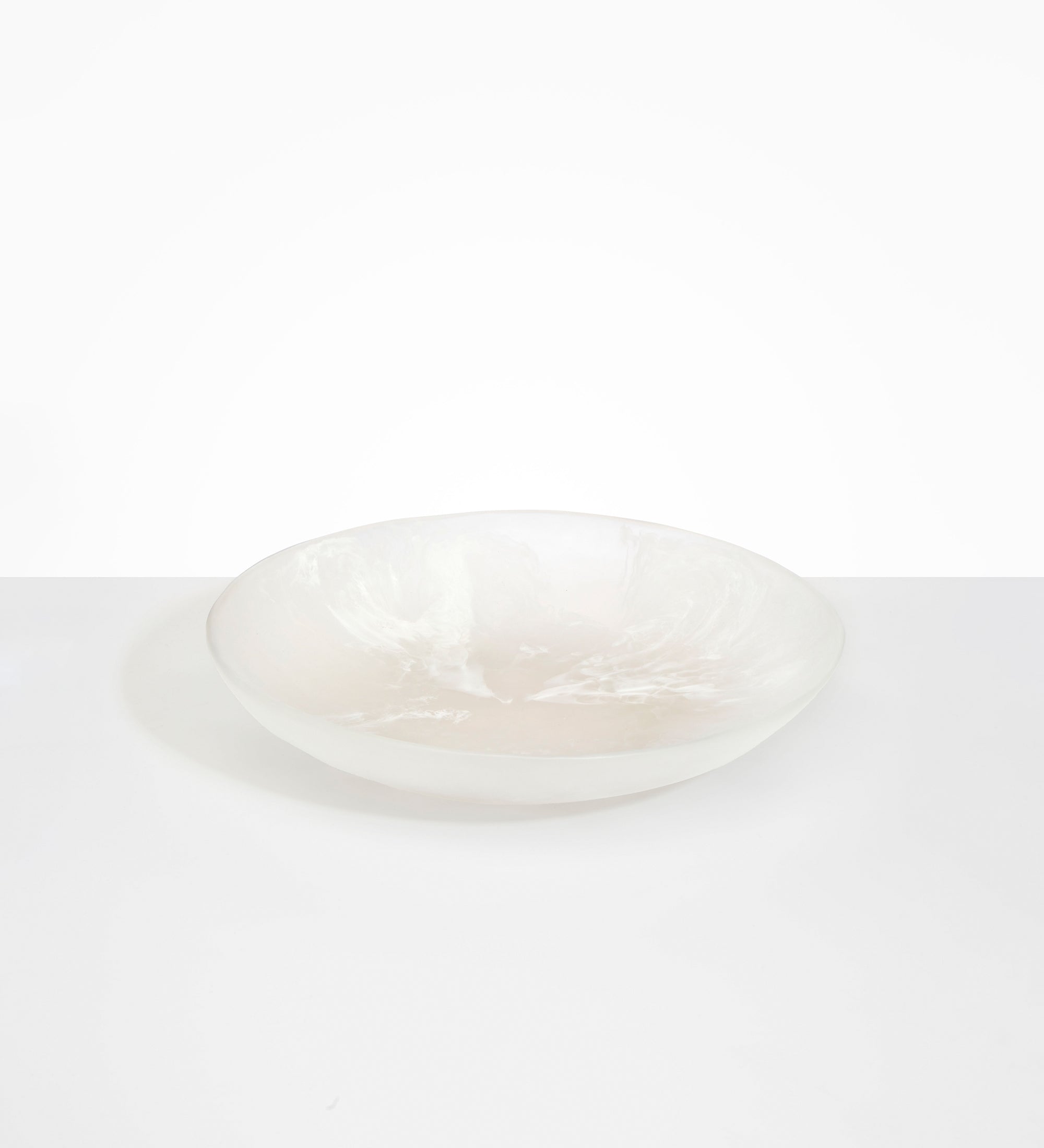 Dinosaur Designs Atelier Salad Bowl Bowls in Frost color resin