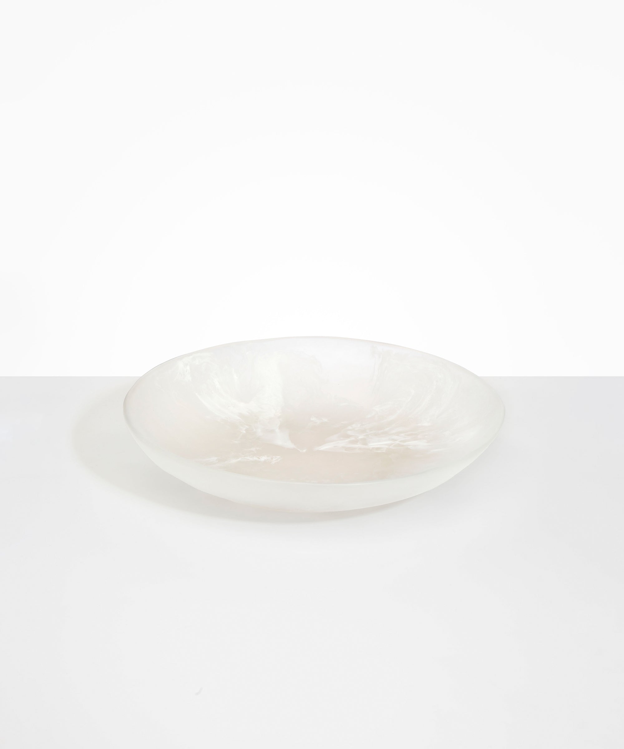 Dinosaur Designs Atelier Salad Bowl Bowls in Frost color resin