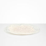 Dinosaur Designs Long Temple Platter Serving Platters in Chalk Swirl color resin