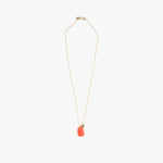 Dinosaur Designs Joie De Vivre Pendant Necklaces in Lychee color resin with Gold-Filled Material