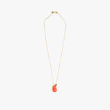 Dinosaur Designs Joie De Vivre Pendant Necklaces in Lychee color resin with Gold-Filled Material