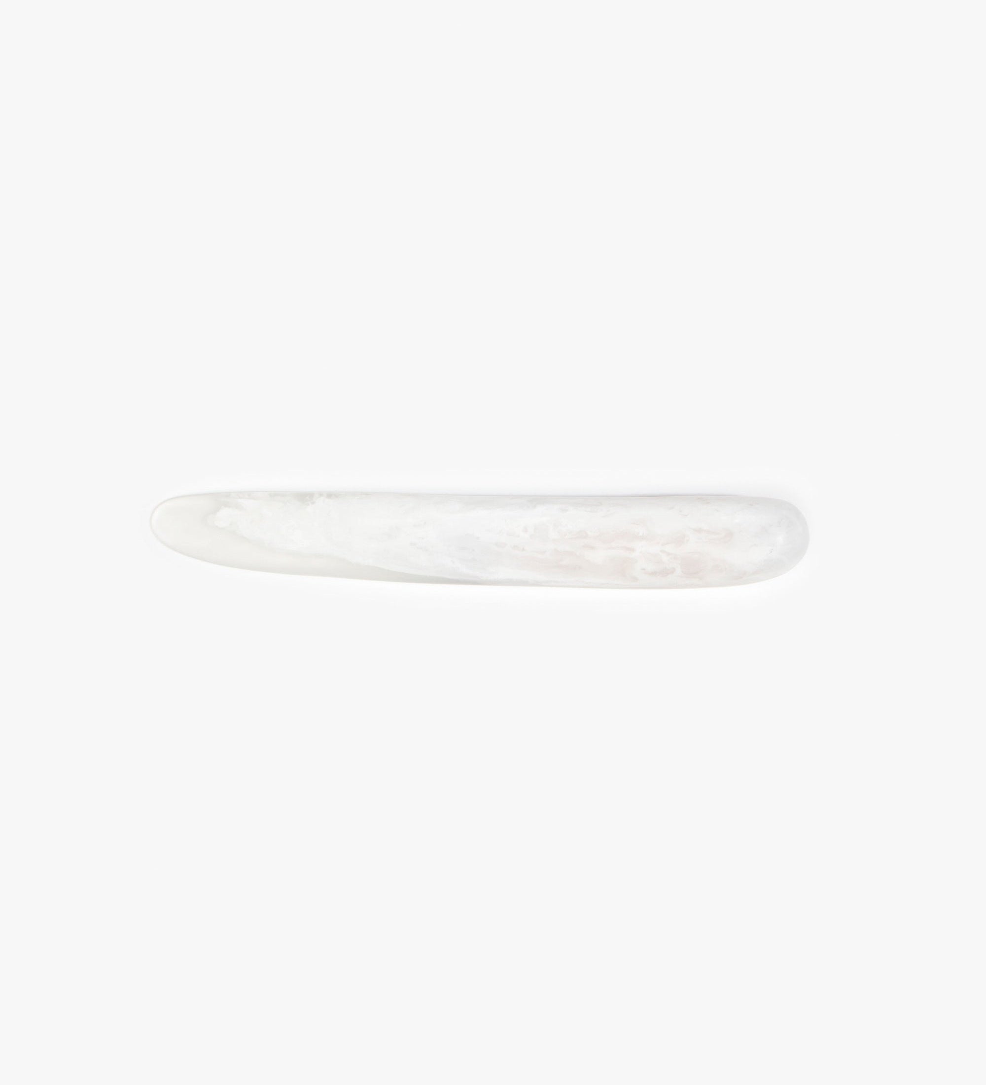 Dinosaur Designs Stone Cheese Knife Serveware in Frost color resin 