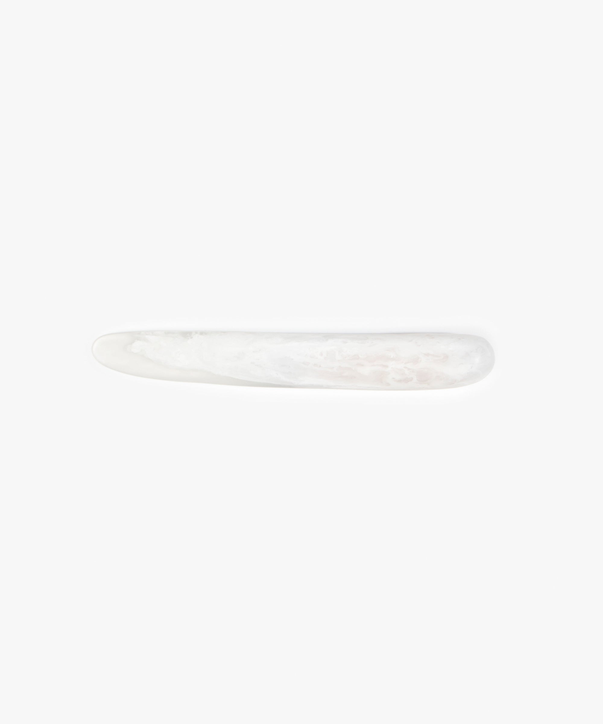 Dinosaur Designs Stone Cheese Knife Serveware in Frost Colour resin 