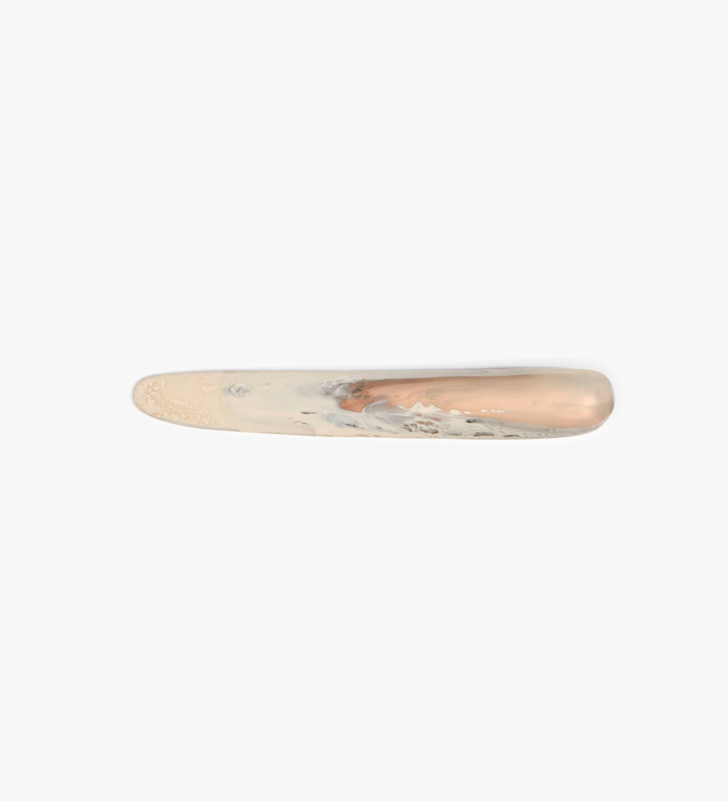 Dinosaur Designs Stone Cheese Knife Serveware in Sandy Pearl color resin 