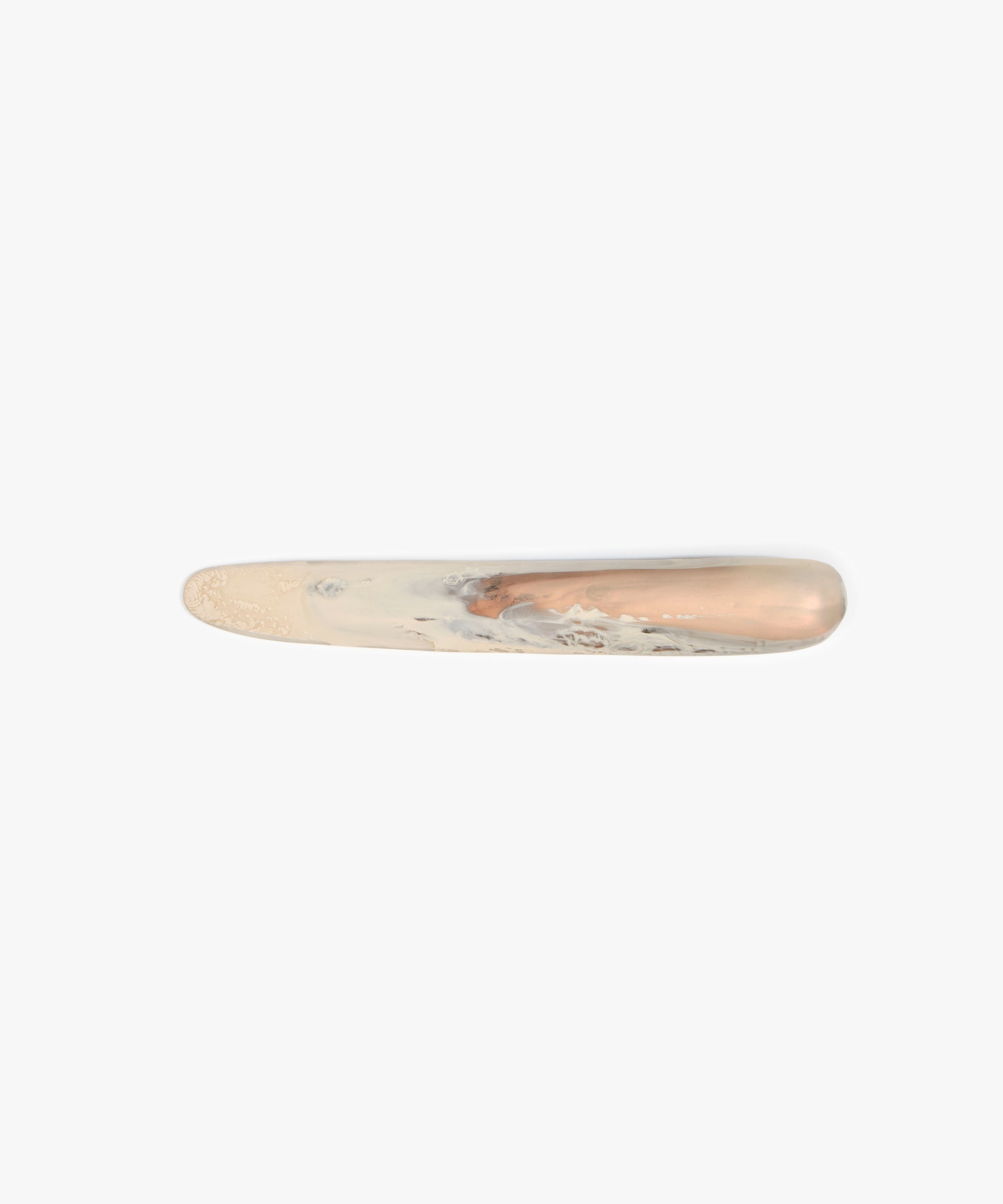 Dinosaur Designs Stone Cheese Knife Serveware in Sandy Pearl color resin 