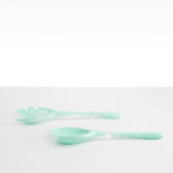 Dinosaur Designs Long Stone Servers Tableware in Mint Colour resin