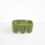 Dinosaur Designs Large Branch Bowl Bowls in Olive color resin 