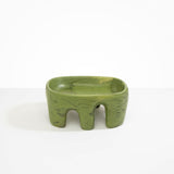 Dinosaur Designs Large Branch Bowl Bowls in Olive Colour resin 