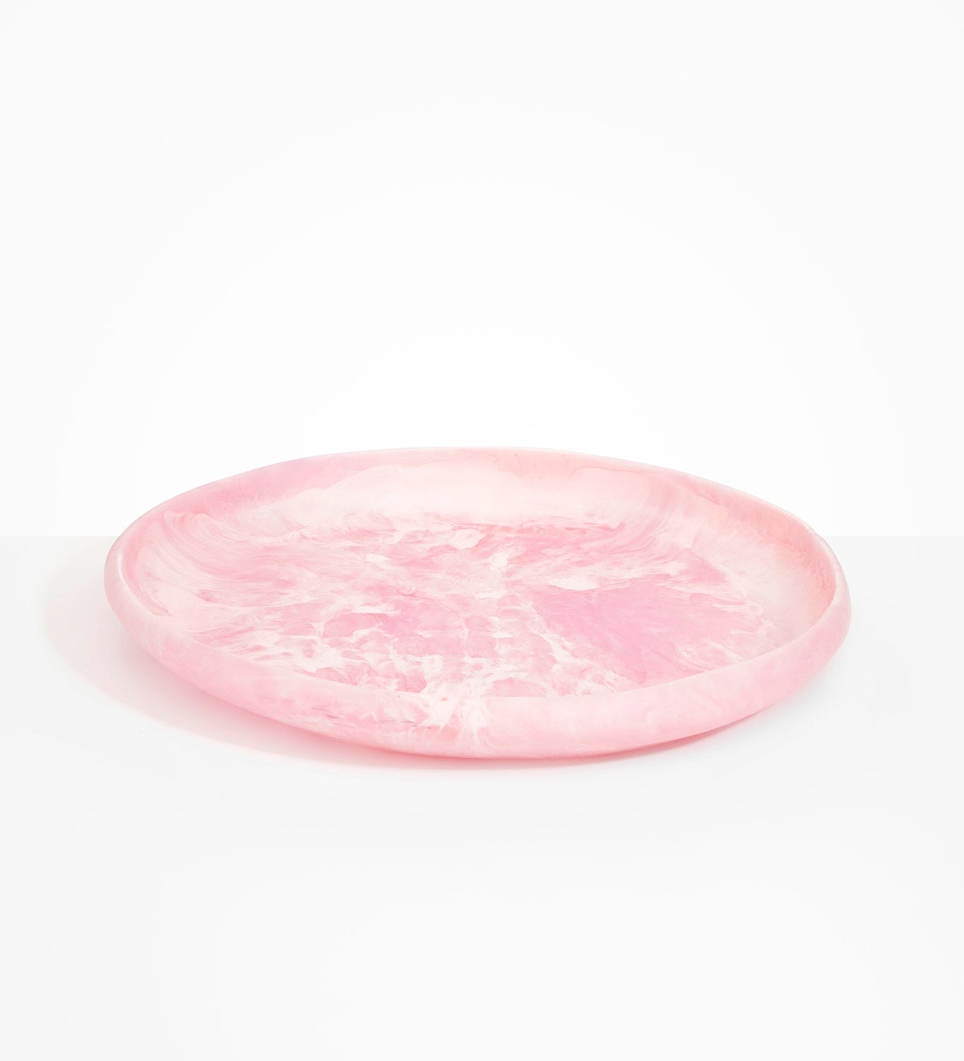 Dinosaur Designs Extra Large Earth Bowl serving bowls in Shell Pink color resin