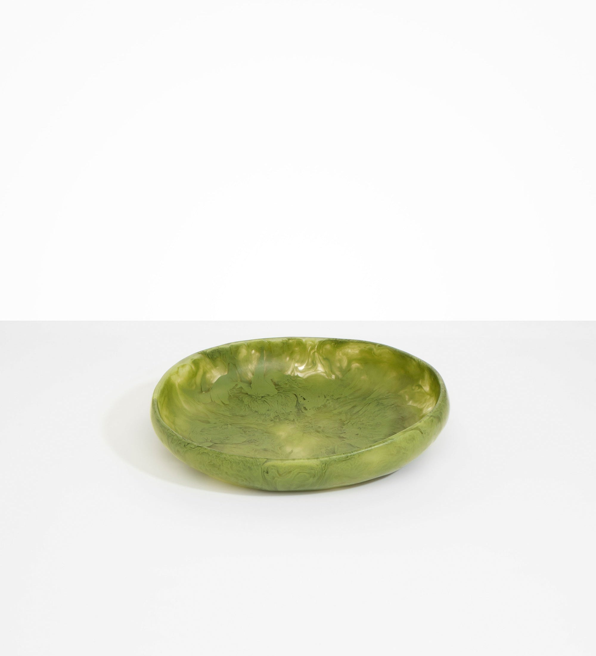 Dinosaur Designs Medium Earth Bowl Bowls in Olive color resin