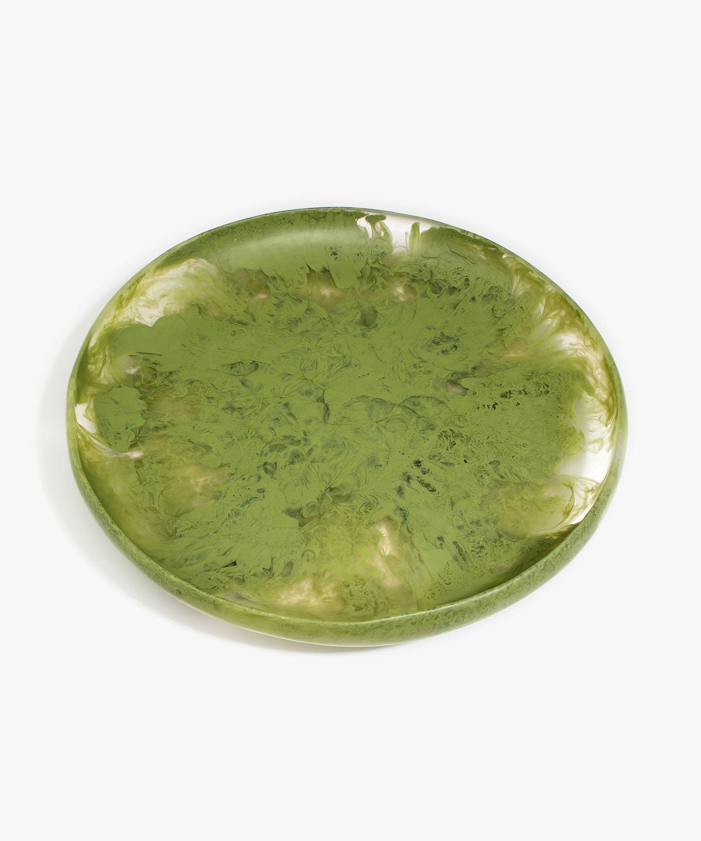 Dinosaur Designs Extra Large Earth Bowl Bowls in Olive color resin