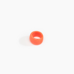 Dinosaur Designs Band Ring Rings in Lychee color resin with Narrow Fit