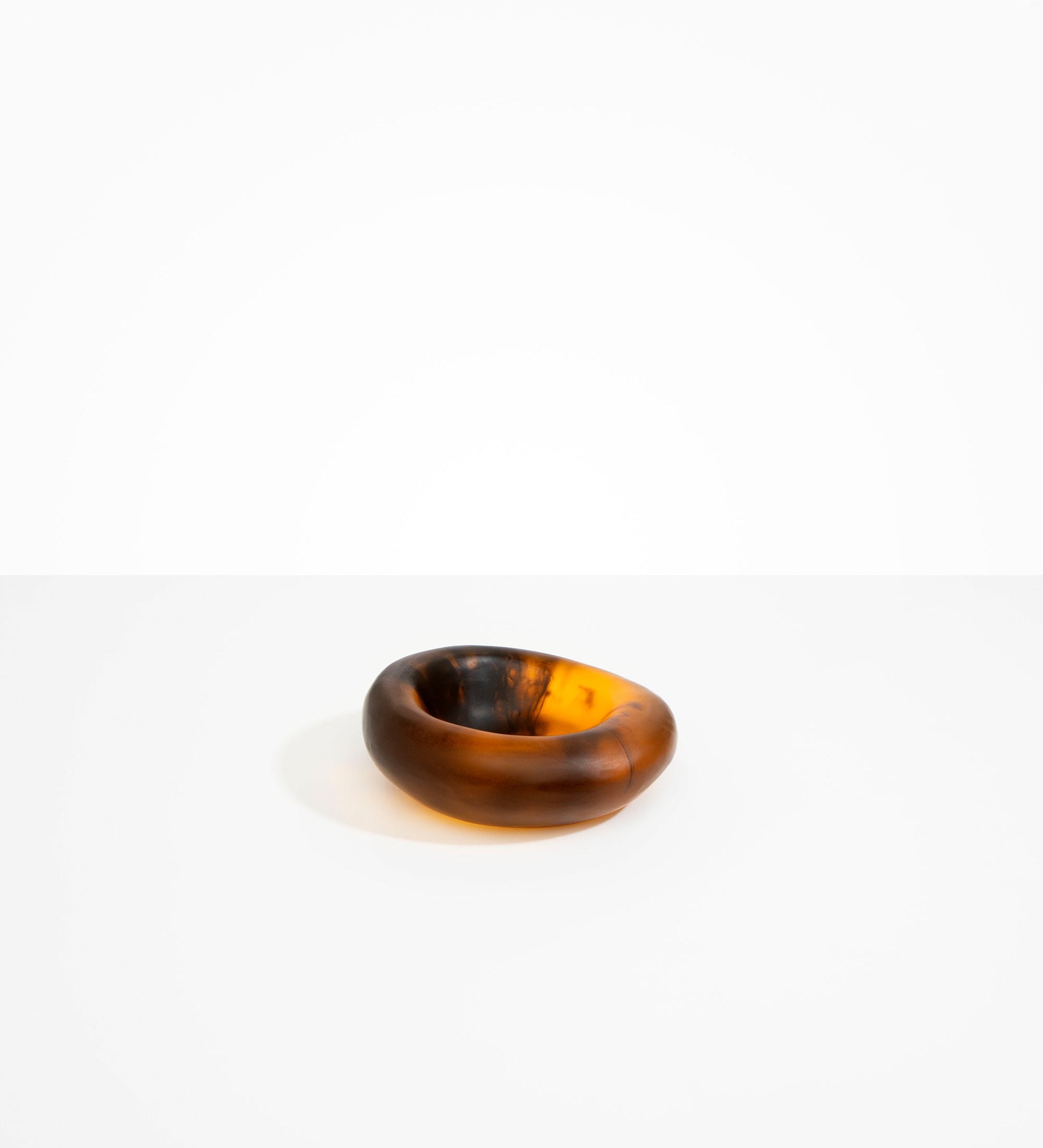 Dinosaur Designs Drift Dish Tableware in Tortoise color resin 