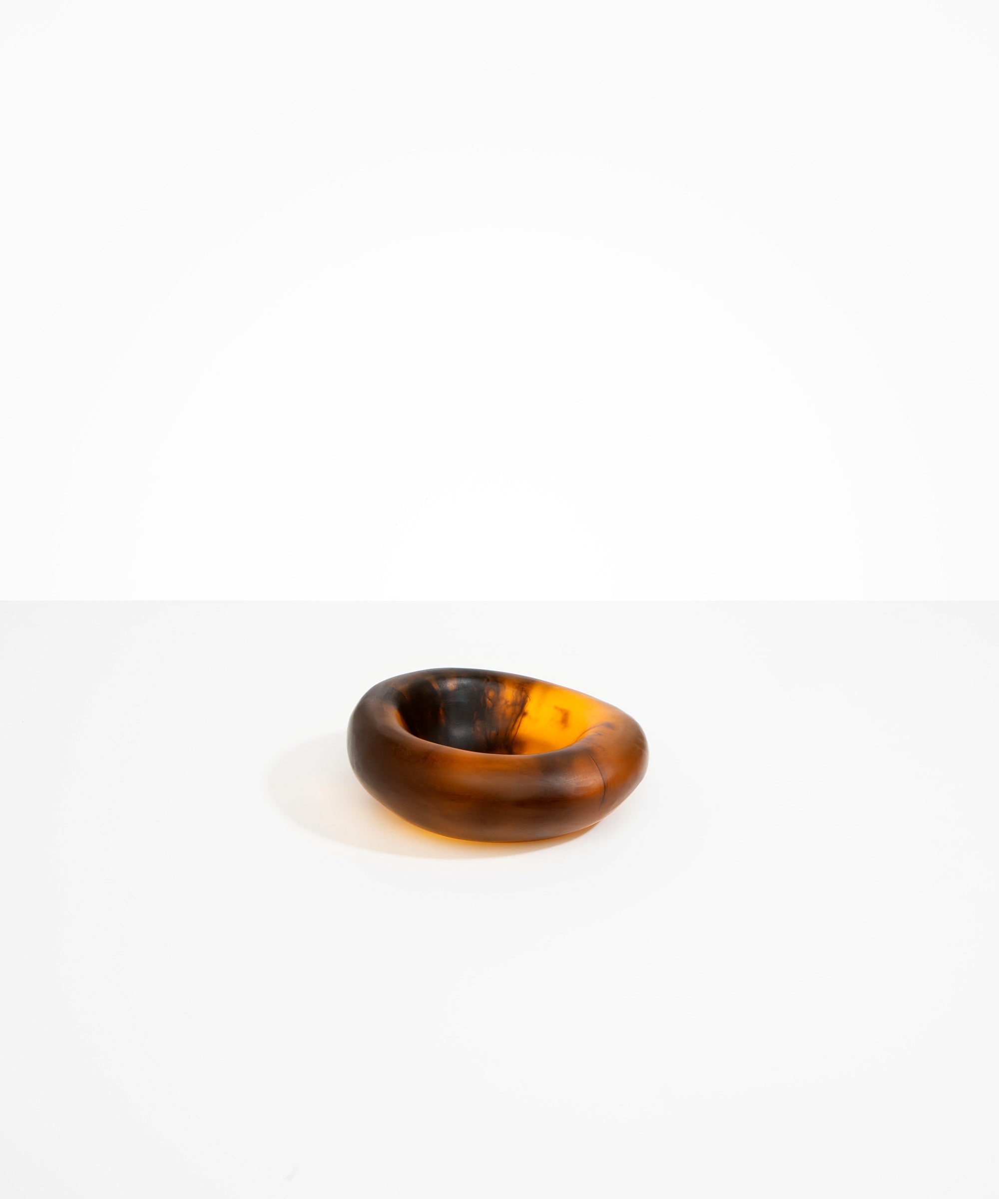 Dinosaur Designs Drift Dish Tableware in Tortoise color resin