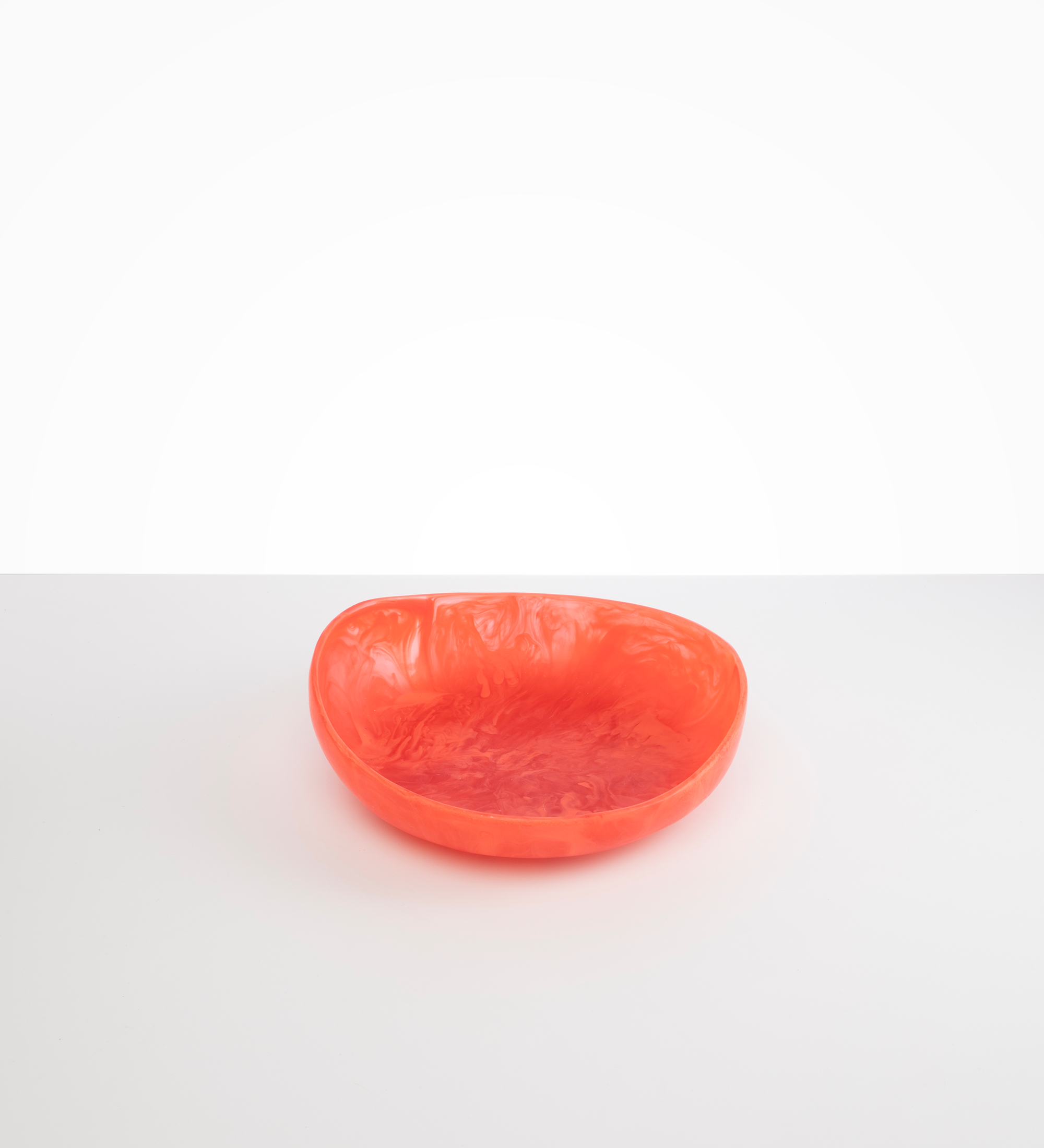 Dinosaur Designs Medium Flow Bowl Bowls in Lychee color resin