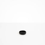 Dinosaur Designs Small Rock Dish Tableware in Black color resin