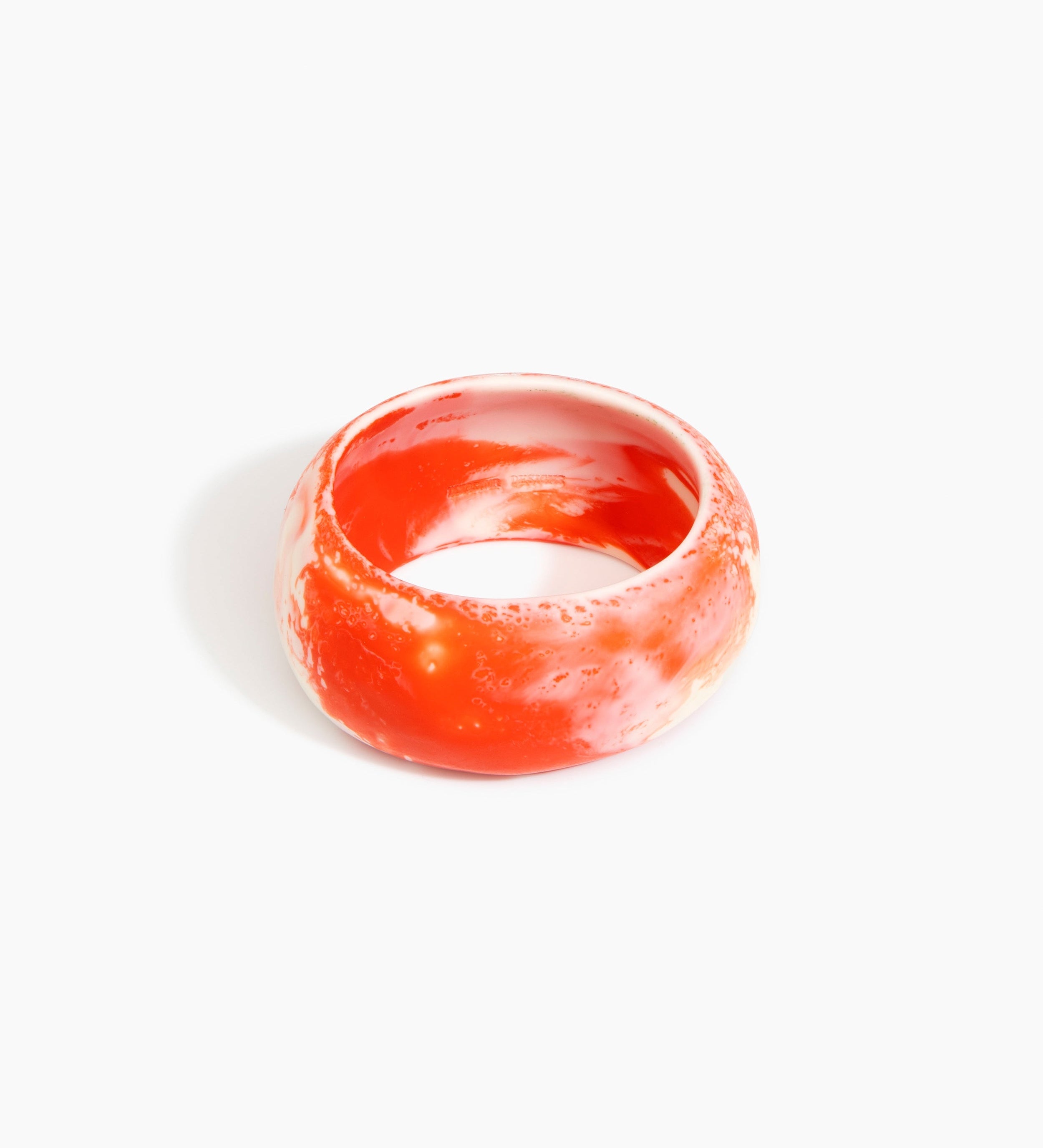 Large Organic Oval Bangle