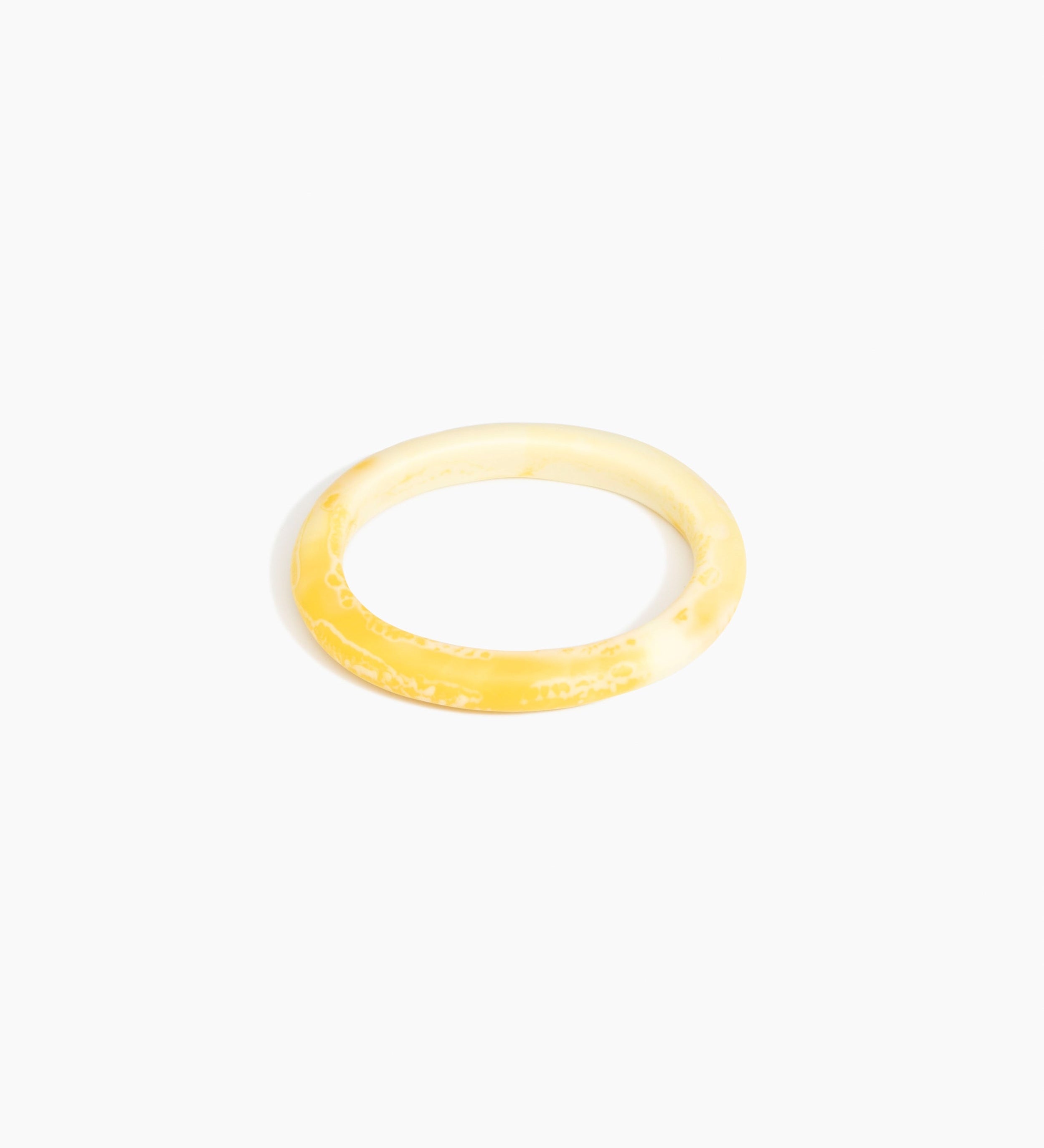 Small Organic Oval Bangle