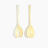 Dinosaur Designs Long Stone Servers Tableware in Lemon color resin