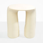 Dinosaur Designs Rock Tower Table End Tables in Cream color resin