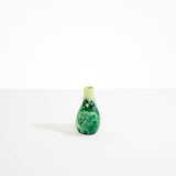 Dinosaur Designs medium sized Liquid vase in grass green color resin