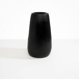 Dinosaur Designs Grand Pebble Vase Vases in Black color resin