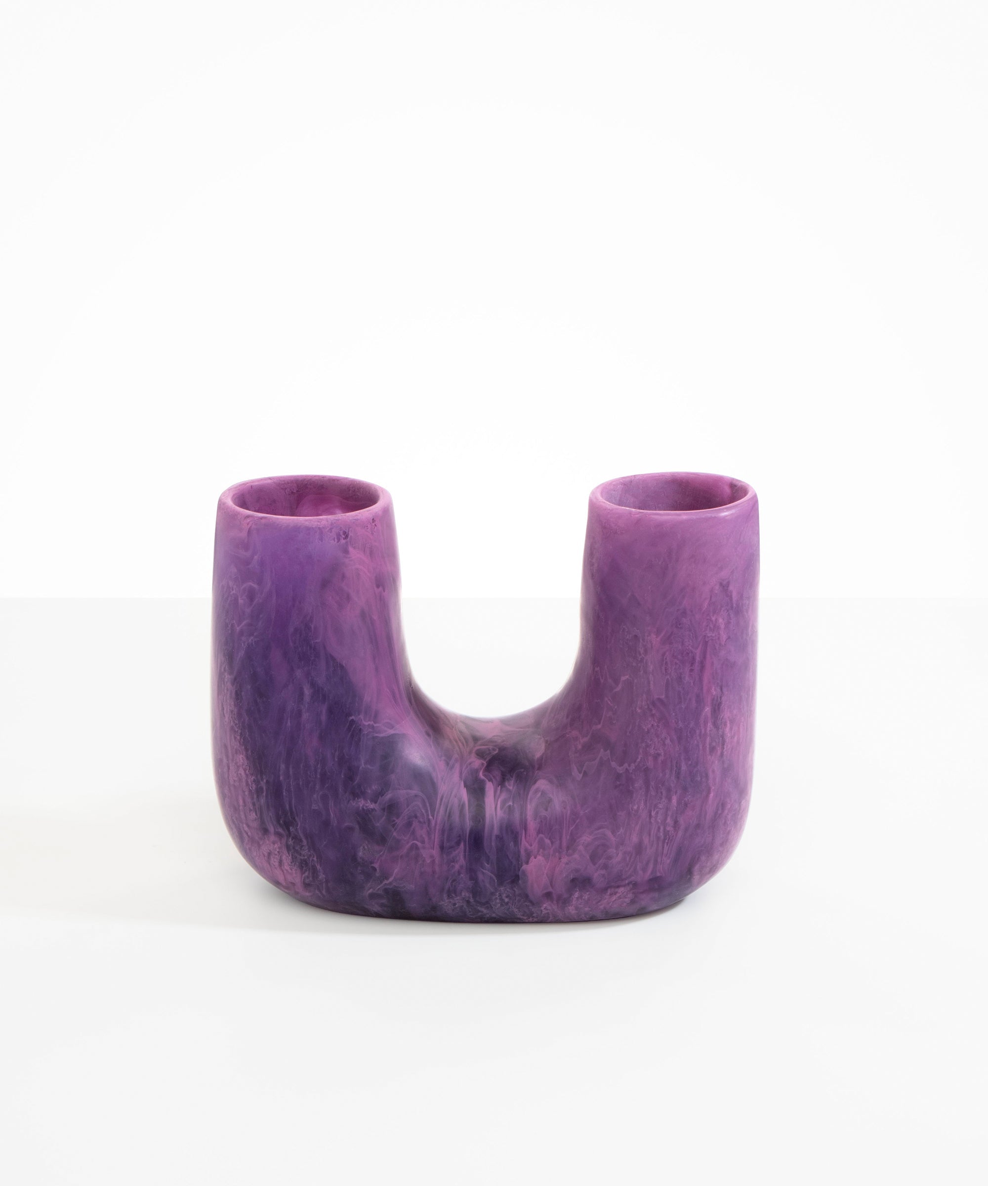 Dinosaur Designs Medium Branch Vase Vases in Grape color resin