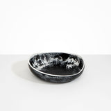 Dinosaur Designs Medium Flow Bowl Bowls in Black Marble color resin