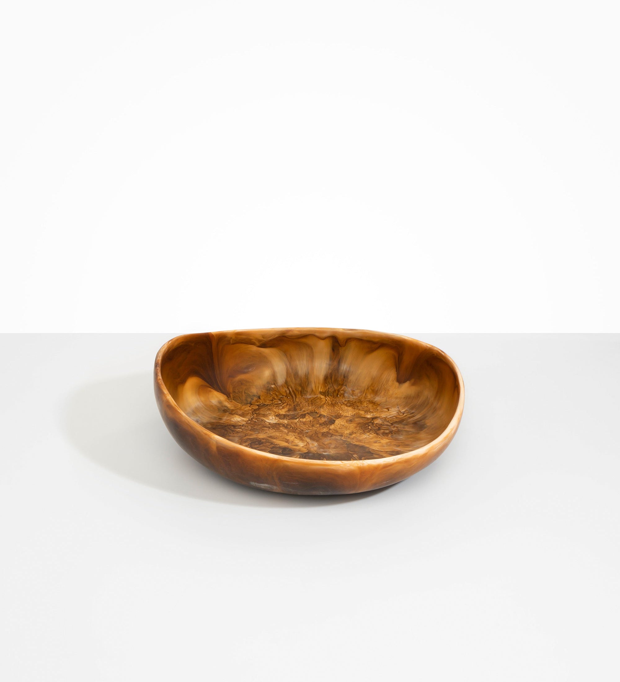 Dinosaur Designs Medium Flow Bowl Bowls in Dark Horn color resin