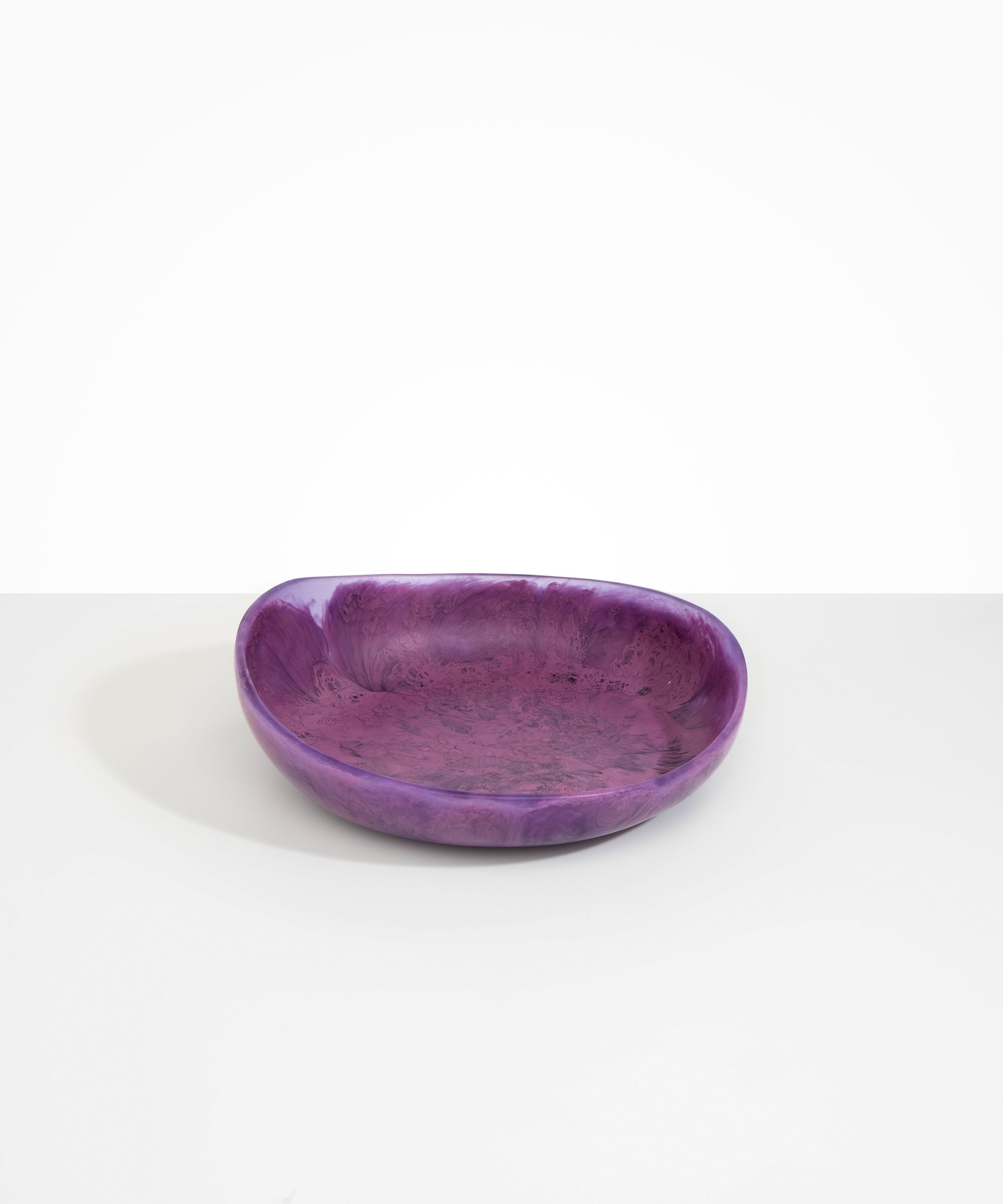 Dinosaur Designs Medium Flow Bowl Bowls in Grape color resin