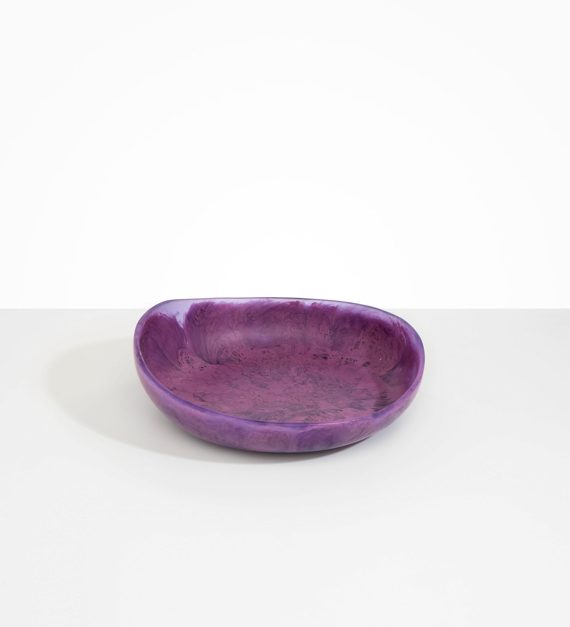 Dinosaur Designs Medium Flow Bowl Bowls in Grape color resin