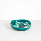 Dinosaur Designs Medium Flow Bowl Bowls in Lagoon color resin