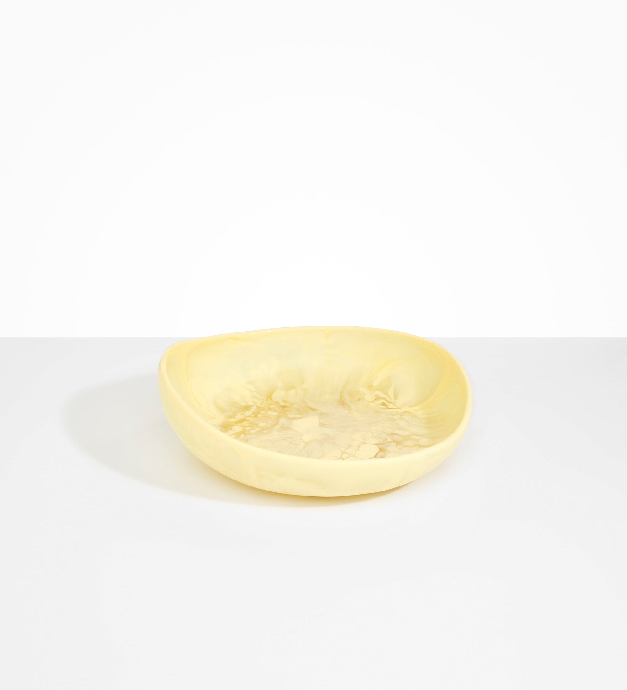 Dinosaur Designs Medium Flow Bowl Bowls in Lemon color resin