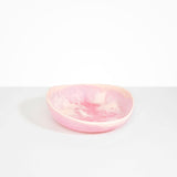 Dinosaur Designs Medium Flow Bowl Bowls in Shell Pink color resin