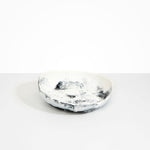 Dinosaur Designs Medium Flow Bowl Bowls in White Marble color resin