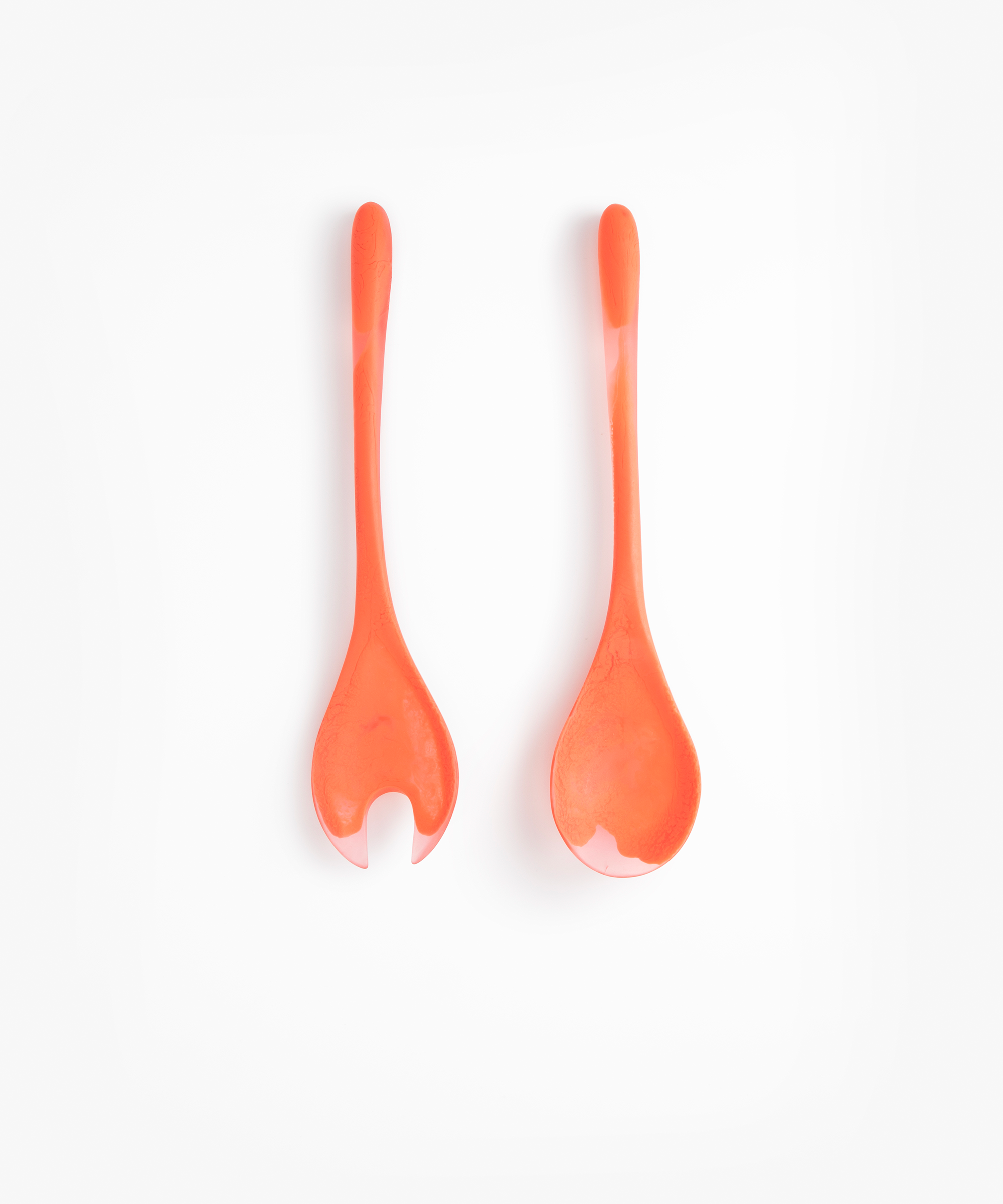 Dinosaur Designs Dew Servers Tableware in Lychee color resin 