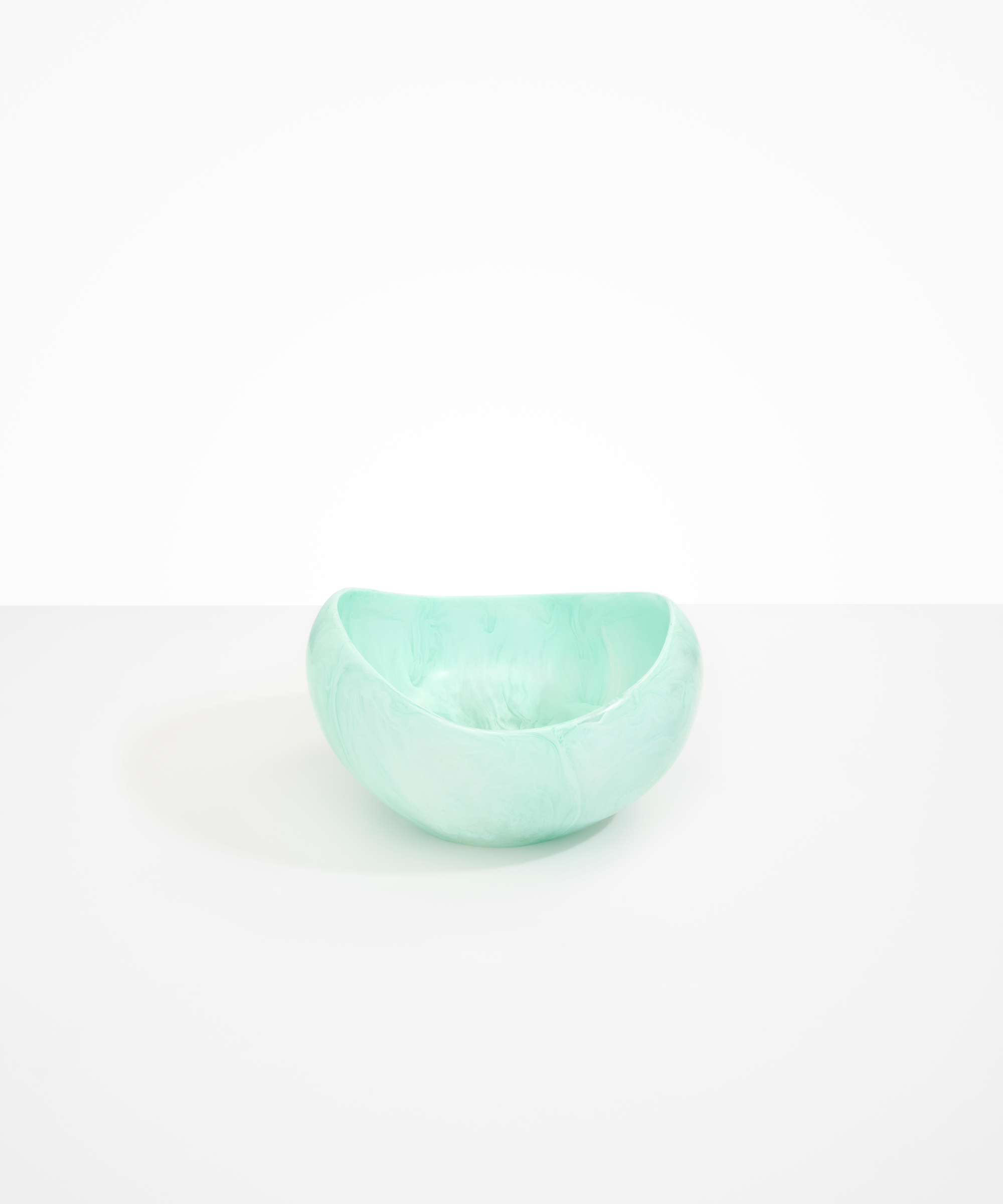 Dinosaur Designs Large Beetle Bowl Bowls in Mint Colour resin