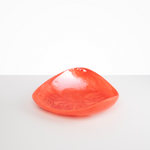 Dinosaur Designs Large Leaf Bowl Bowls in Lychee color resin