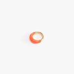 Dinosaur Designs Medium Horn Ring Rings in Lychee color resin with Nano-Coated Brass Material