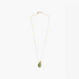 Dinosaur Designs Joie De Vivre Pendant Necklaces in Olive color resin with Gold-Filled Material